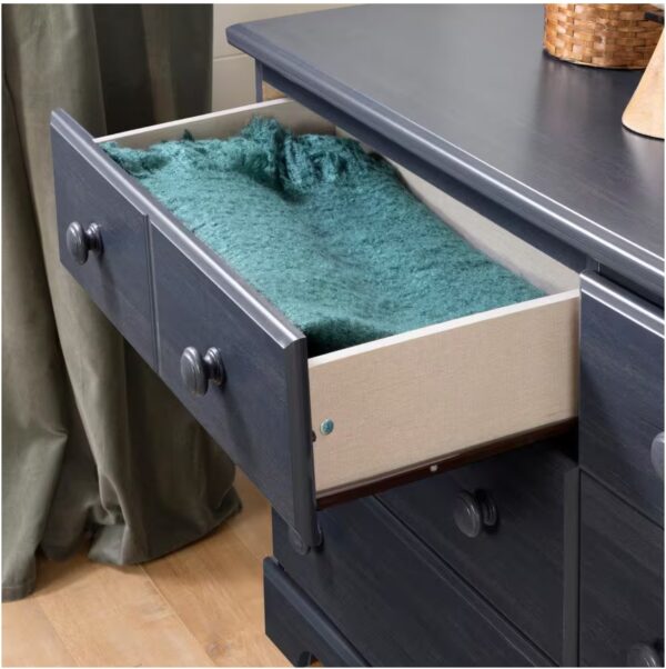 Summer Breeze 6-Drawer Blue Berry Dresser